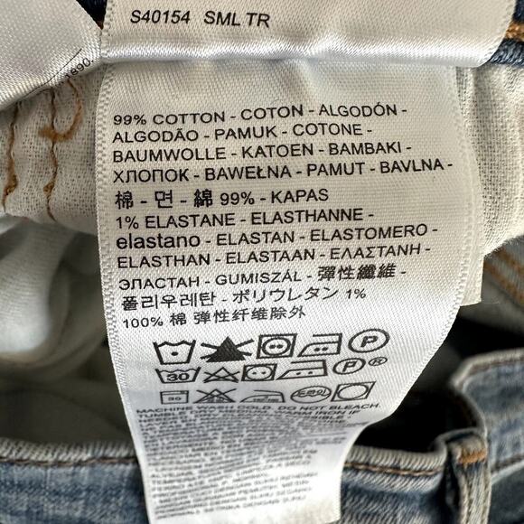 Levi’s 511 Slim Fit Men’s Jeans W32 L34 Blue Stretch Classic Casual Modern - Picture 4 of 7